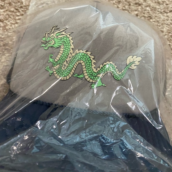 Urban Outfitters Dragon Puff Printed Trucker Hat NWT - Picture 6 of 8
